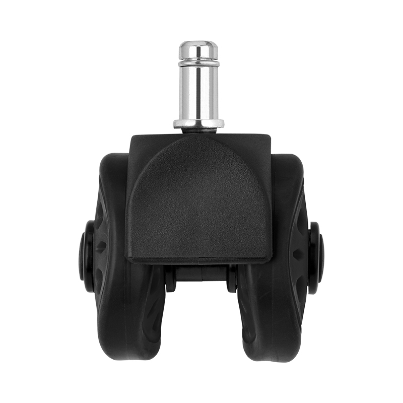 Computer chair steering casters, office chair pole casters, wear-resistant pulleys, wheels, 2.5-inch stem trolley casters