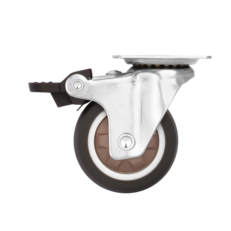 Plug rod universal caster processing custom furniture wheels custom wholesale 2 inch silent casters office chair universal wheels