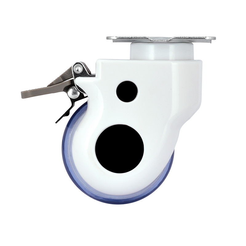 3 inch with brake bread medical wheels pvc medical special casters, flat brakes, furniture casters, wheels, wheels