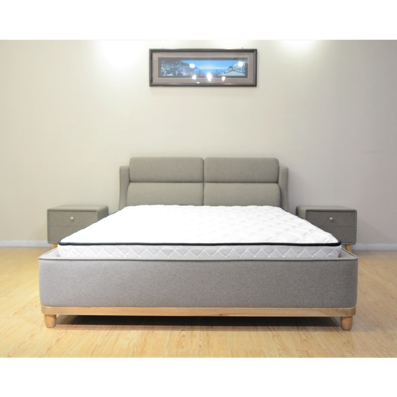 Low Price Modern Flat Huayang Carton Customized Bedroom Platform Bed