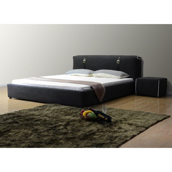 Modern Huayang Carton Customized Home Upholstered Bed for Adult with High Quality