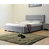 Hot Sale Customized Huayang Home Furniture Bedroom Grey Storage Bed