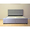 Hot Sale Customized Huayang Home Furniture Bedroom Grey Storage Bed