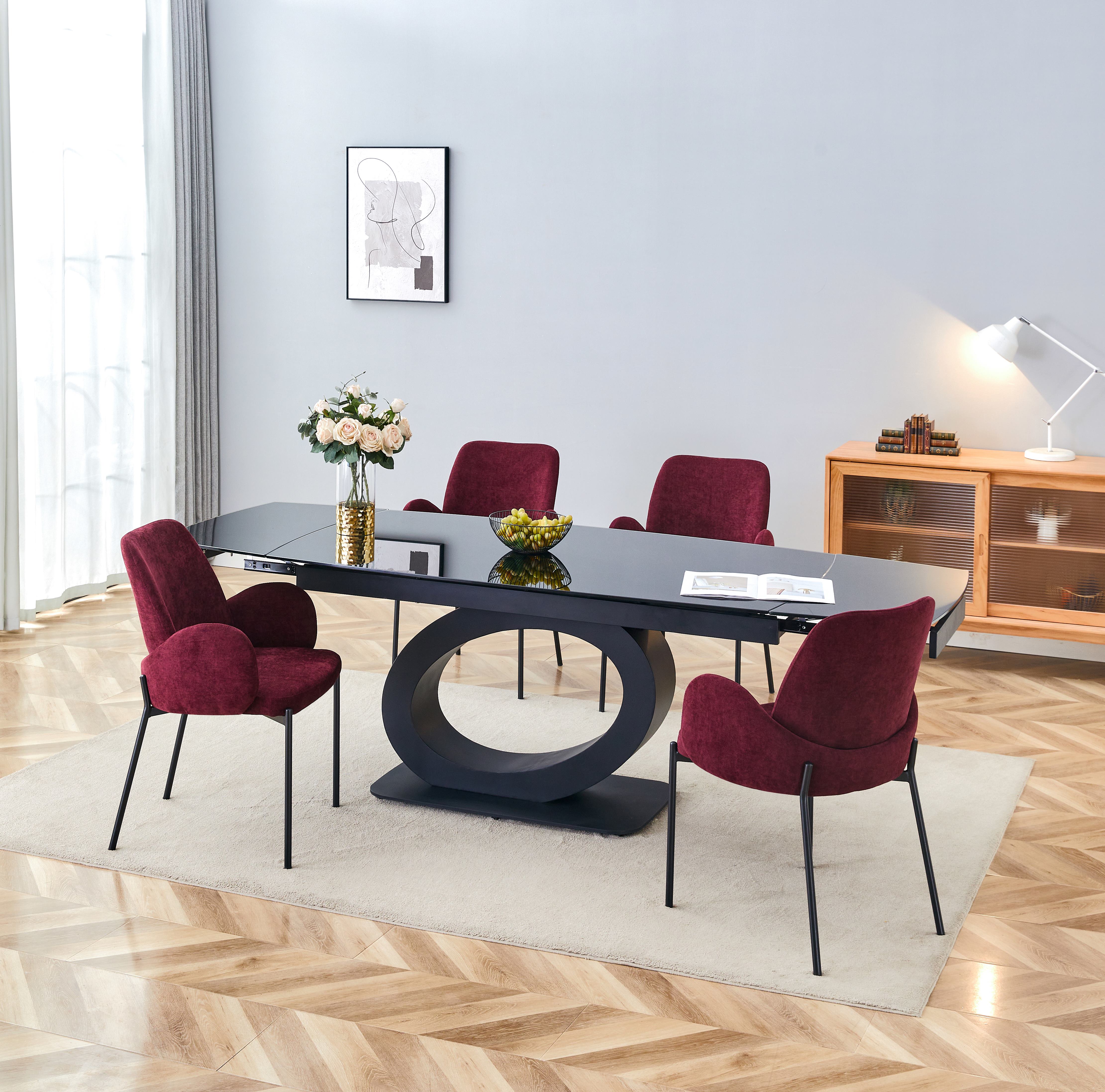 Dining table and dining chair