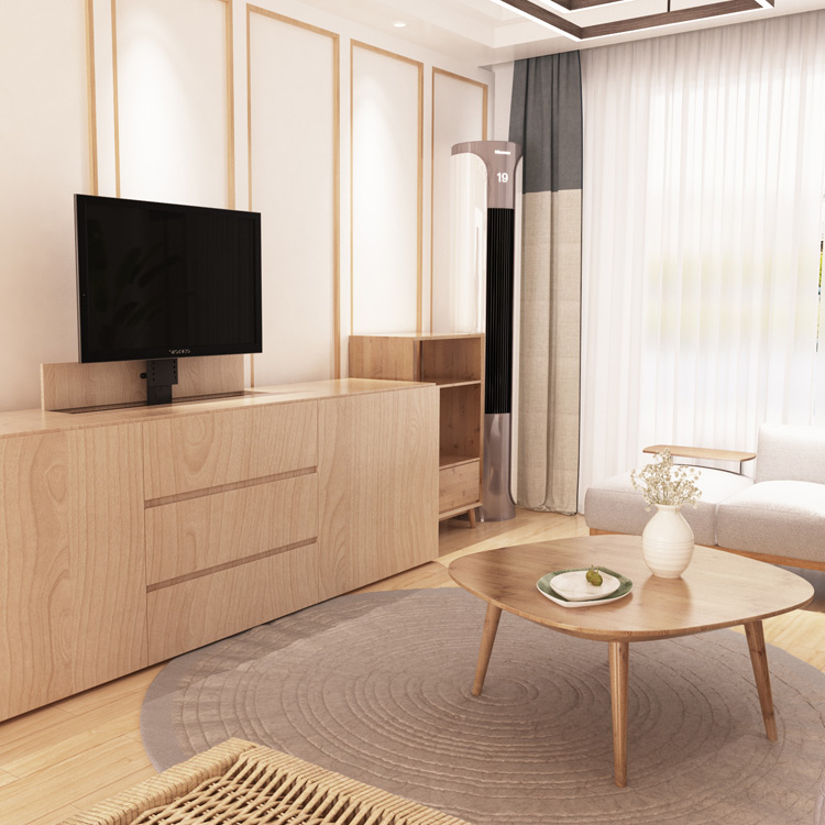 CTD-TV-T Movable TV Lift Stand with Storage Tray