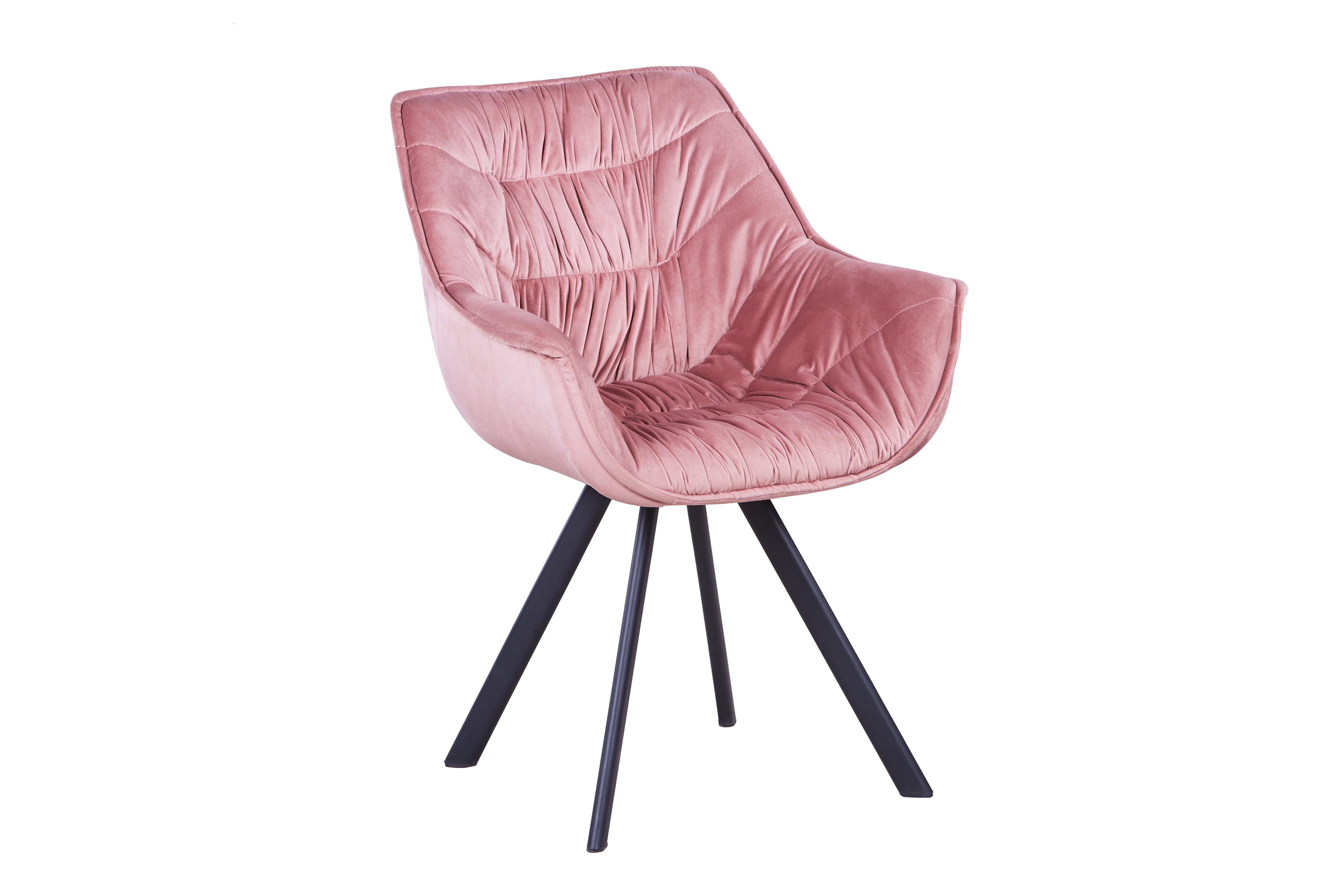 New Fabric Material Metal Dining Chair Hot Selling in Europe