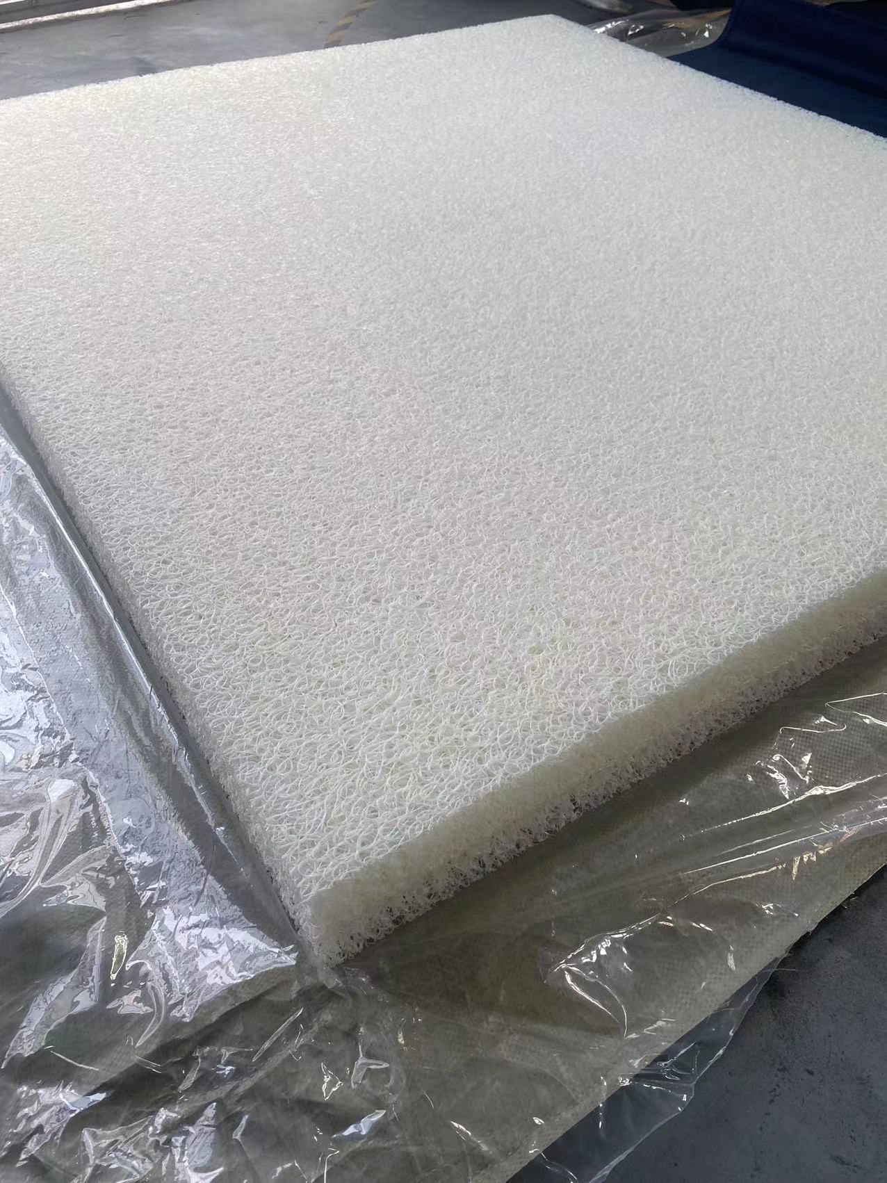 TPEE/POE/PE high elasticity non collapsing air fiber 4D children/student mattress