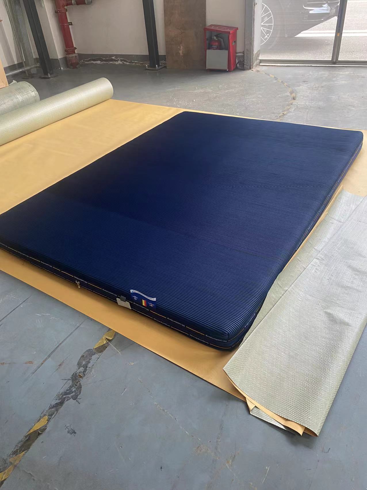 TPEE/POE/PE high elasticity non collapsing air fiber 4D children/student mattress