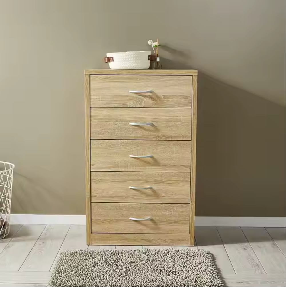 Multi-function Chest of Drawer Wooden Dressing Table Chest Dresser