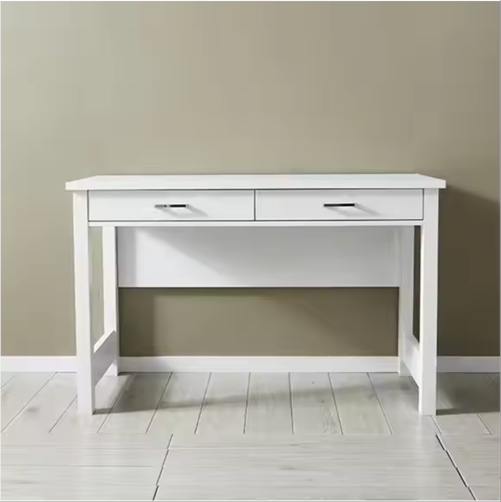 Modern Expandable Computer Desk Laptop Computer Lap Desk 2Drawers Computer Stand for Corner Study Desk