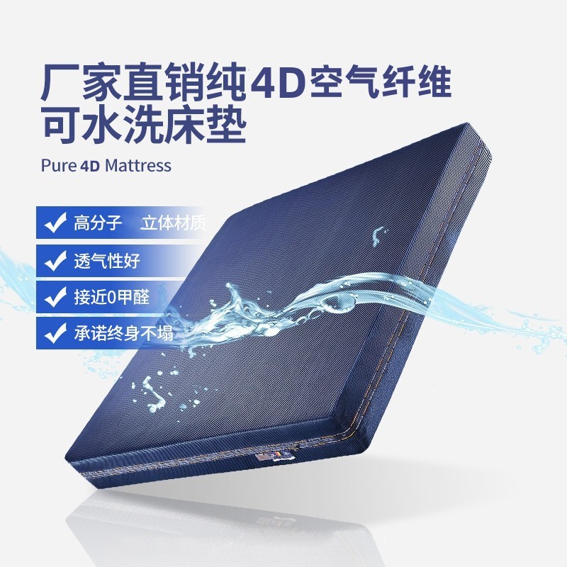 TPEE/POE/PE high elasticity non collapsing air fiber breathable mattress