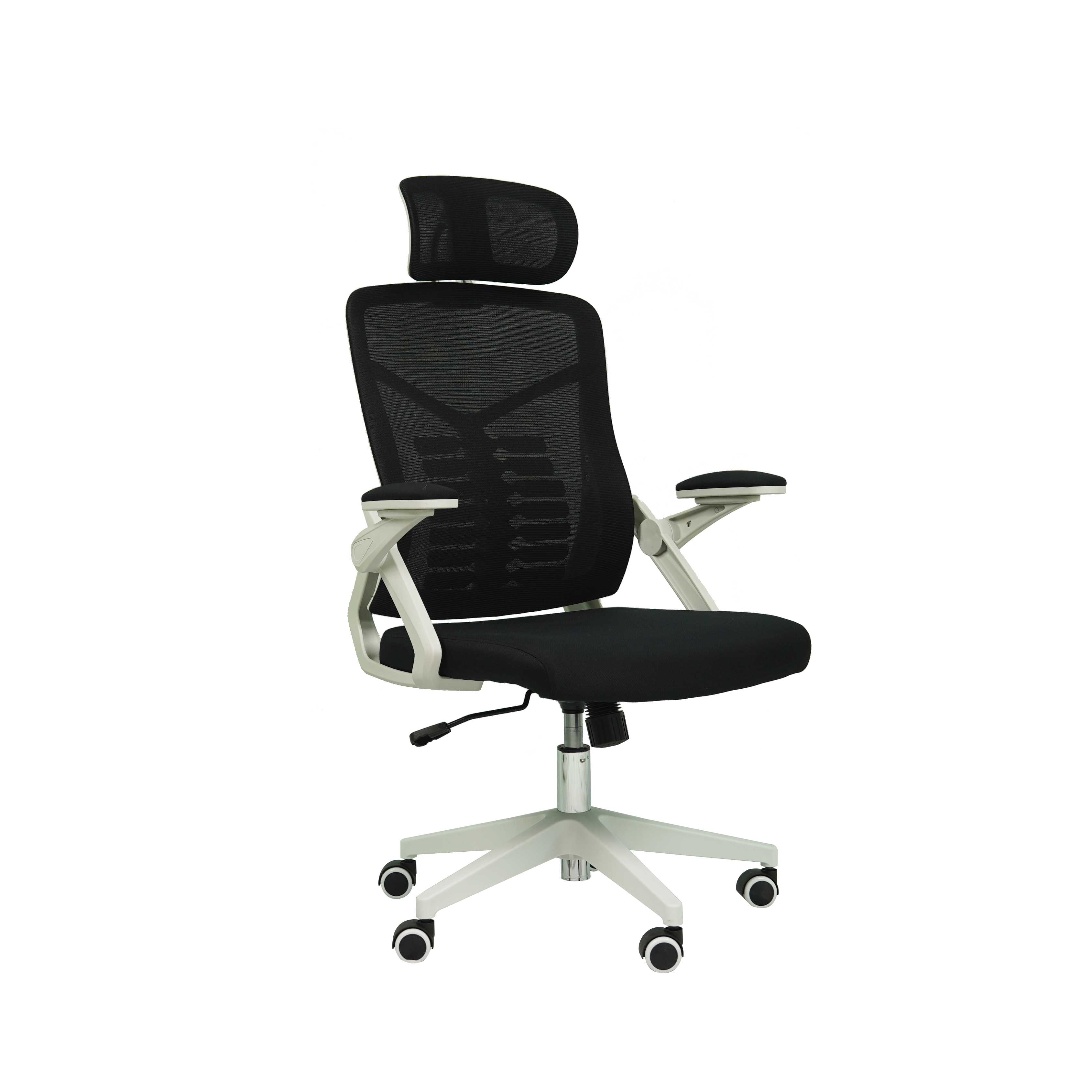 office chair 6702 with flip up armrest and headrest