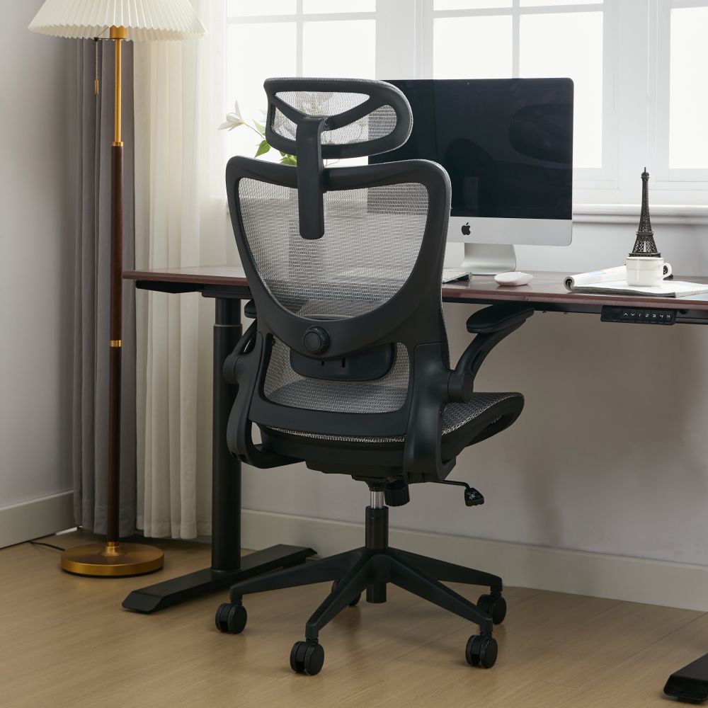 office mesh chair 8018 with full mesh seat and headrest