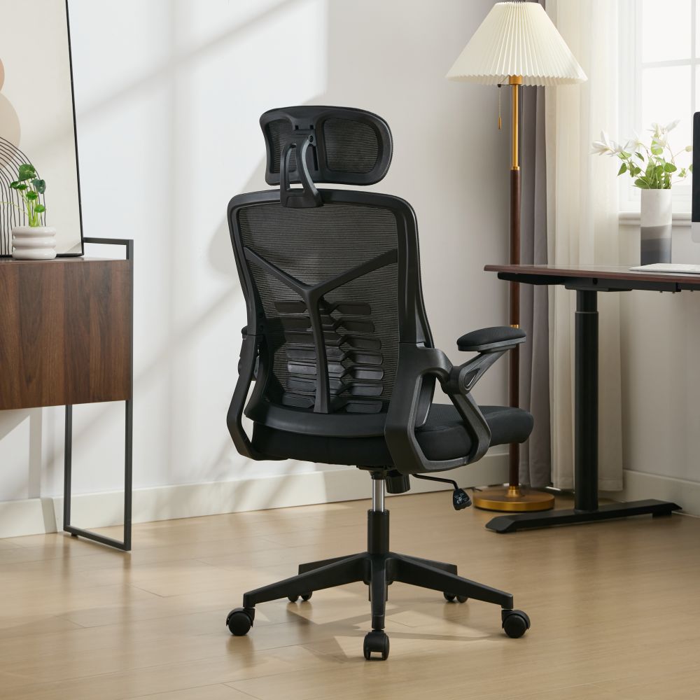 office chair 6702 with flip up armrest and headrest