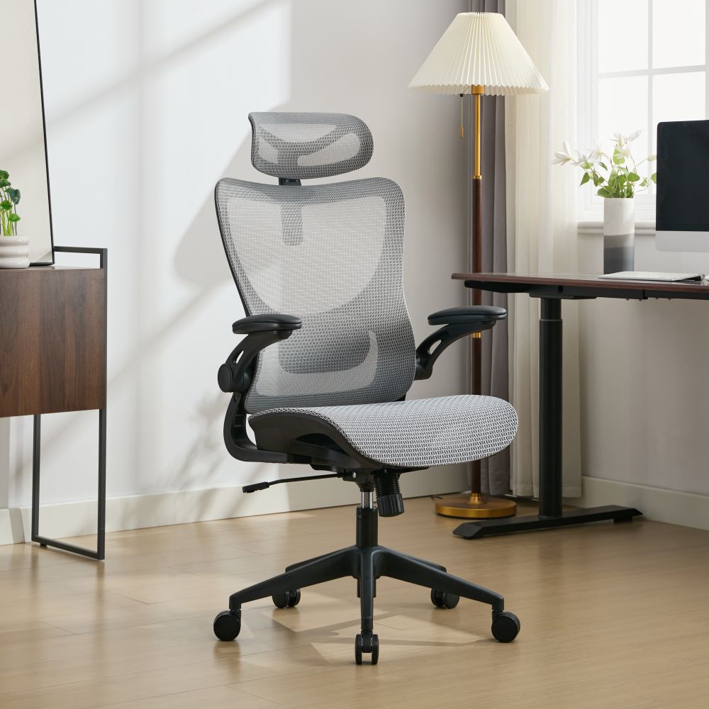 office mesh chair 8018 with full mesh seat and headrest