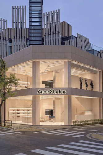 东京新地标｜Acne Studios青山旗舰店：粗犷与精致的完美碰撞