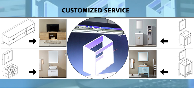 Board Bathroom Cabinets Modern Style Vanity Set Used Bathroom Vanity Cabinets Bathroom Furniture With Column