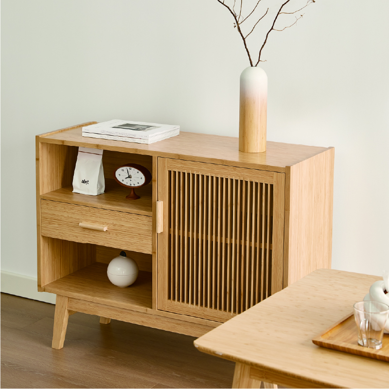 bamboo sideboard cabinet