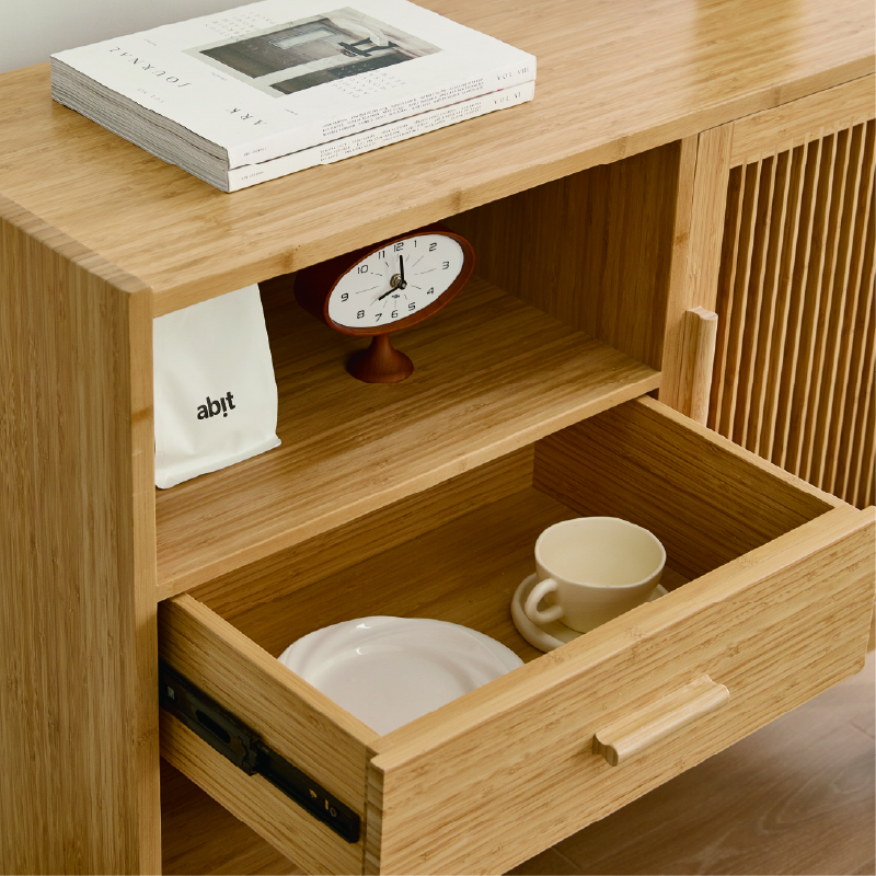 bamboo sideboard cabinet