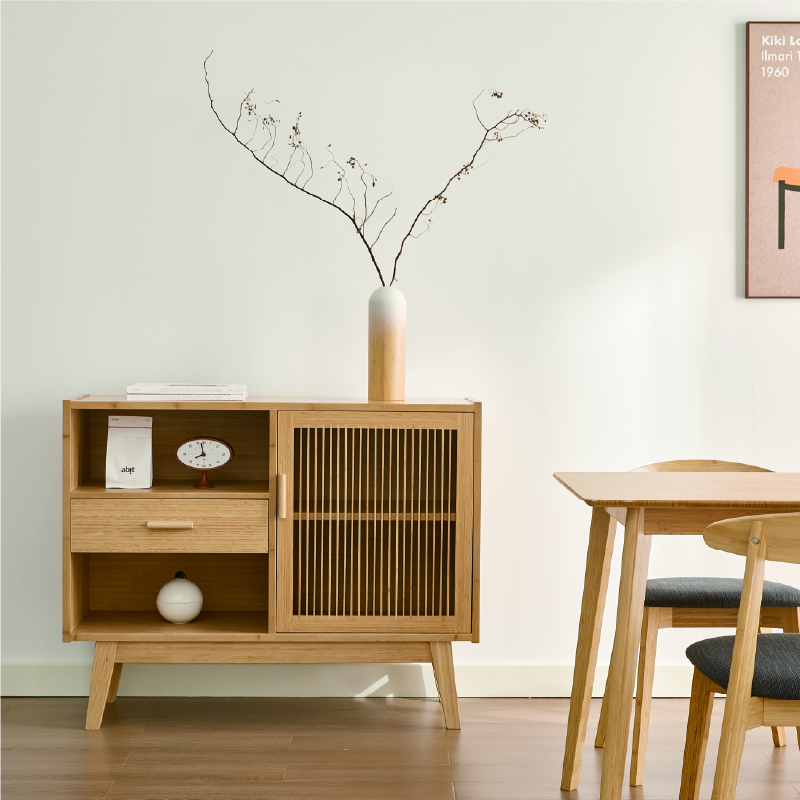 bamboo sideboard cabinet