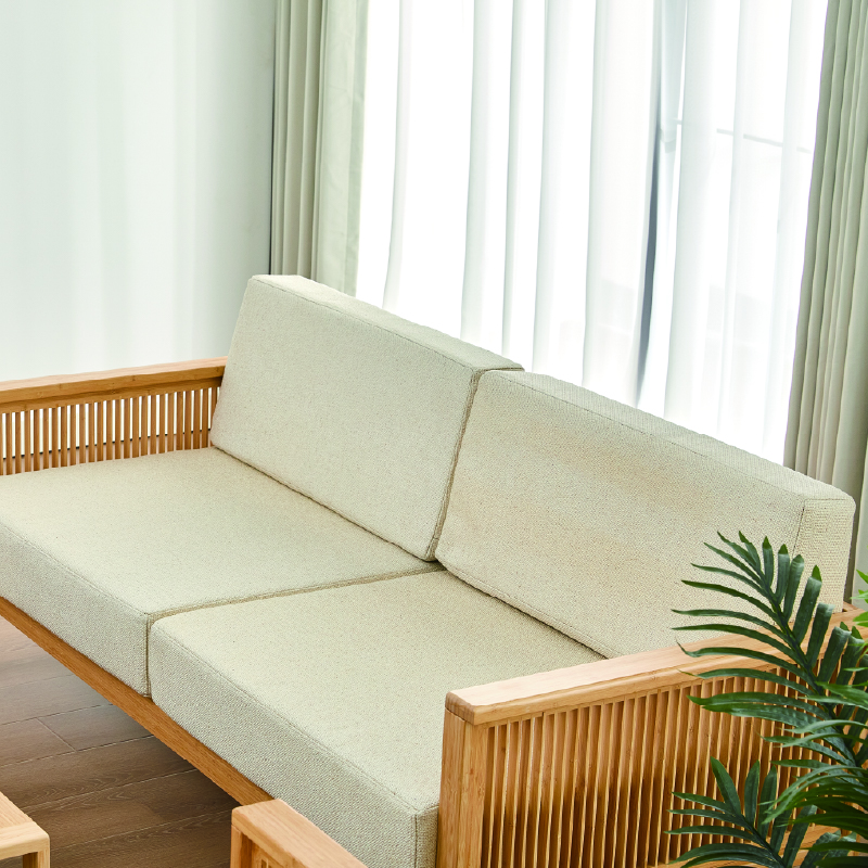 bamboo sofa set