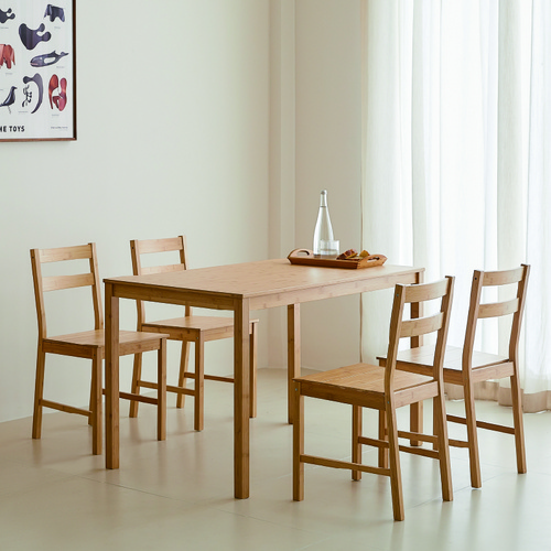 bamboo dining table