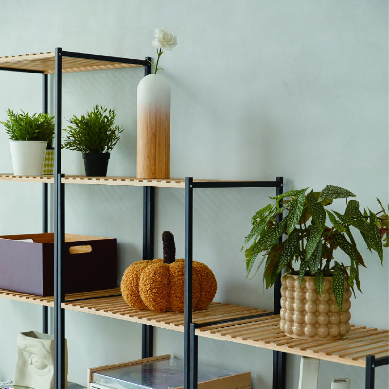 bamboo shelf