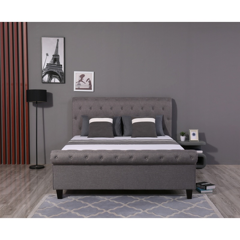 Huayang Carton Customized Queen&King Size Bed for Adult OEM