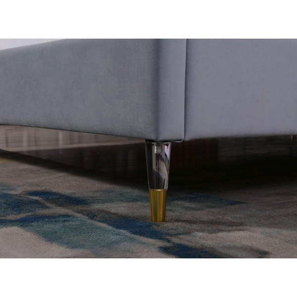 Hot Double Modern Huayang Customized Design Frame Velvet Bed Home Furniture