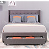 Huayang Cartoon design Bedroom Simple Storage Queen Size Upholstered Bed Frame