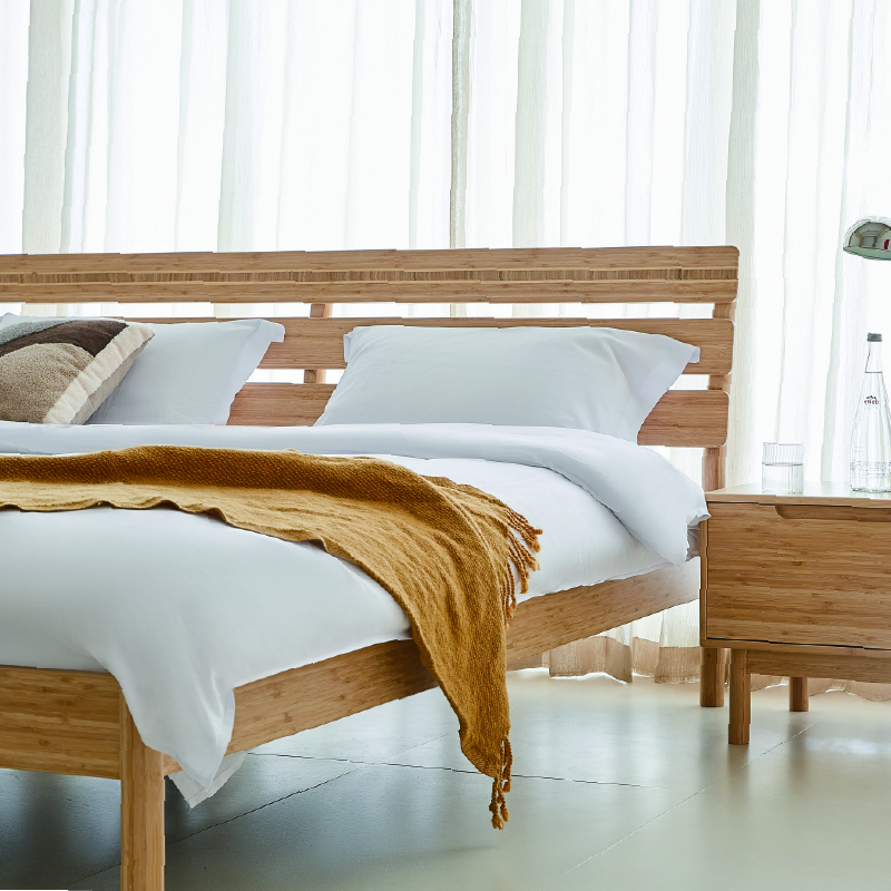 bamboo bed frame