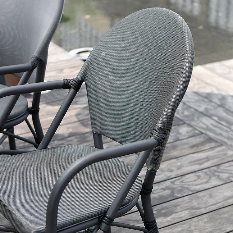 outdoor chair and table