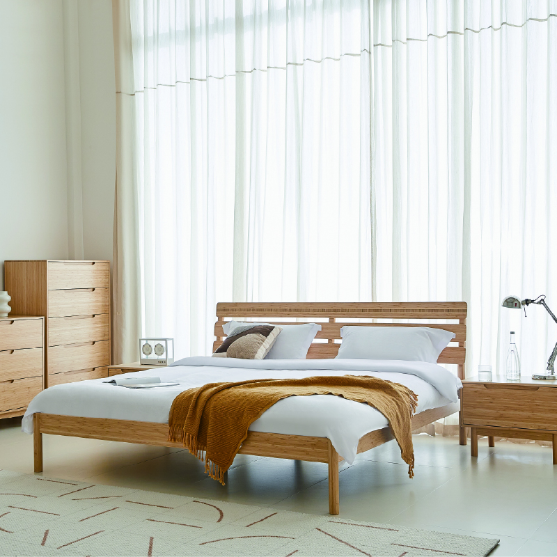 bamboo bed frame