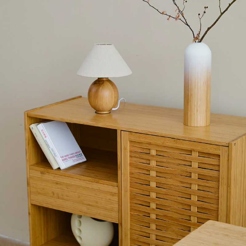 bamboo sideboard cabinet