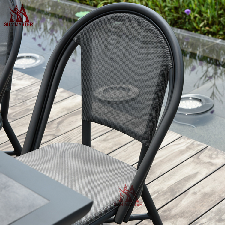 outdoor chair and table