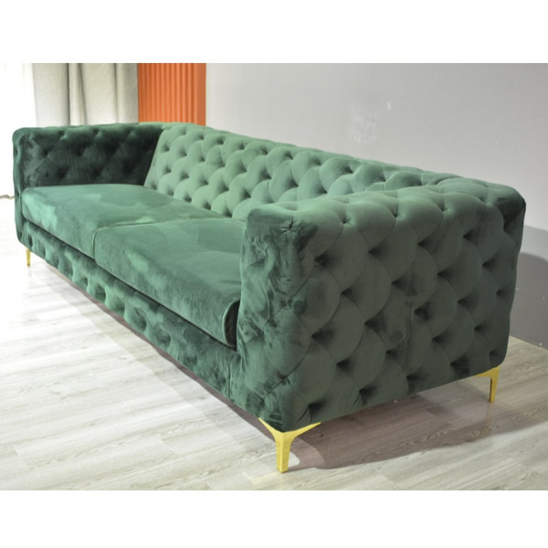 New Huayang Modern Customized Leisure Chesterfield Home Sofa Set Furniture