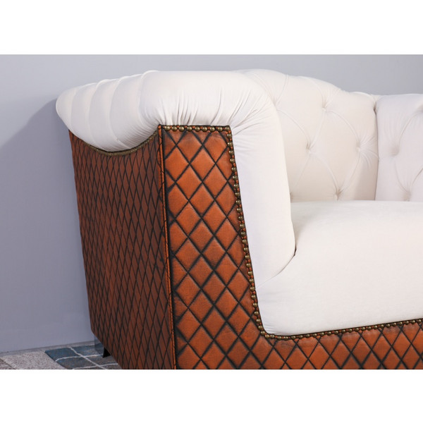 Modern Huayang Customized Living Room Leather Hotel Sofa Home Furniture New