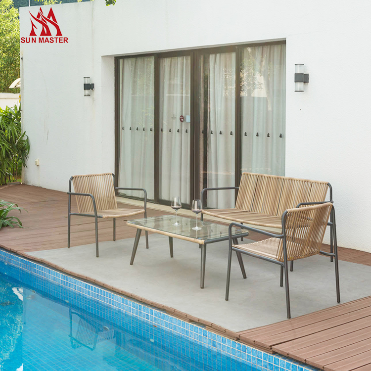 outdoor chair and table