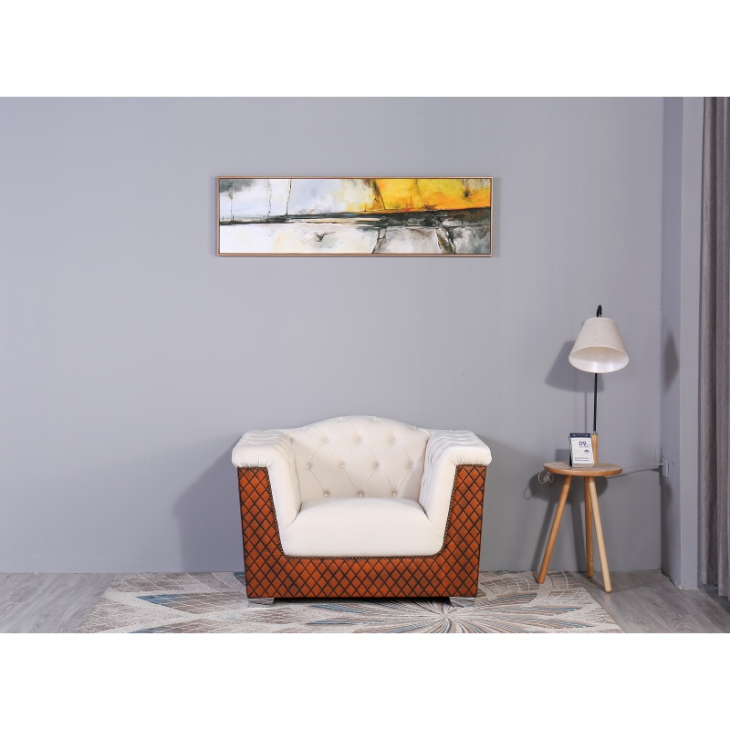 Modern Huayang Customized Living Room Leather Hotel Sofa Home Furniture New