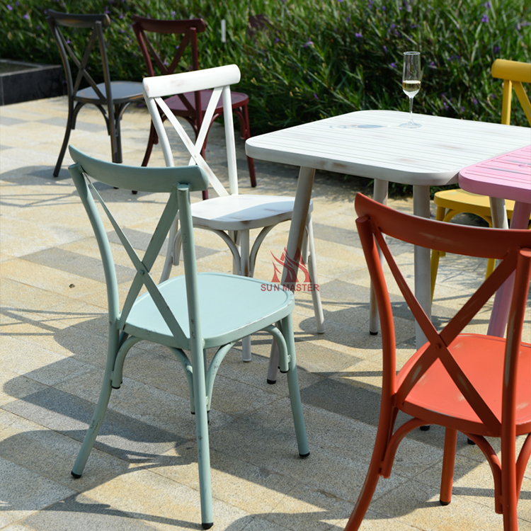 outdoor chair and table