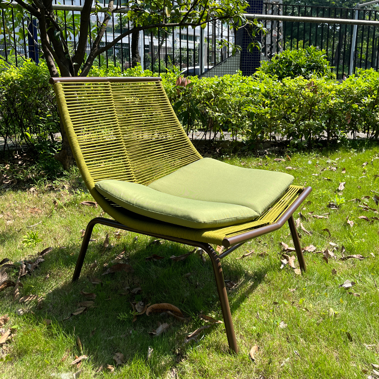 outdoor chair and table