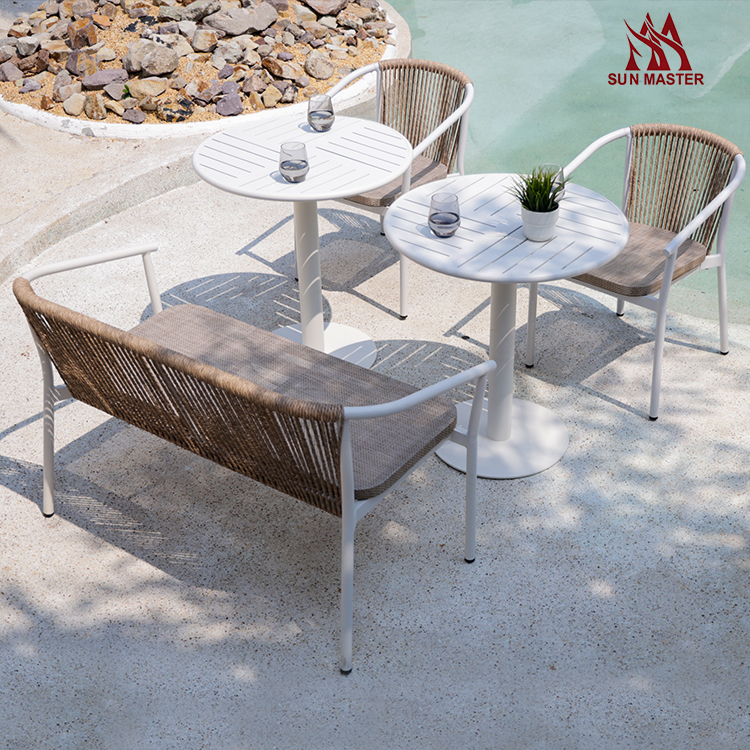 outdoor chair and table