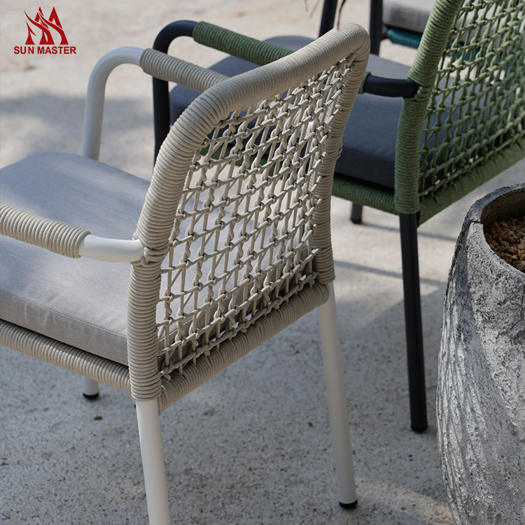 outdoor chair and table