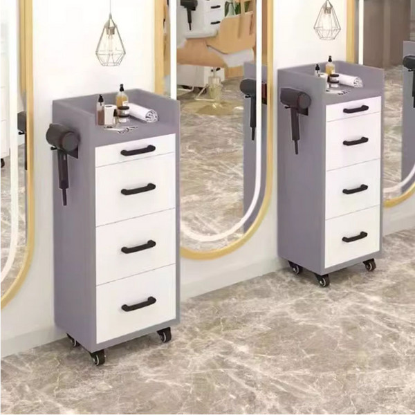 Mobile Chest of Drawers Dresser cabinet for Salon
