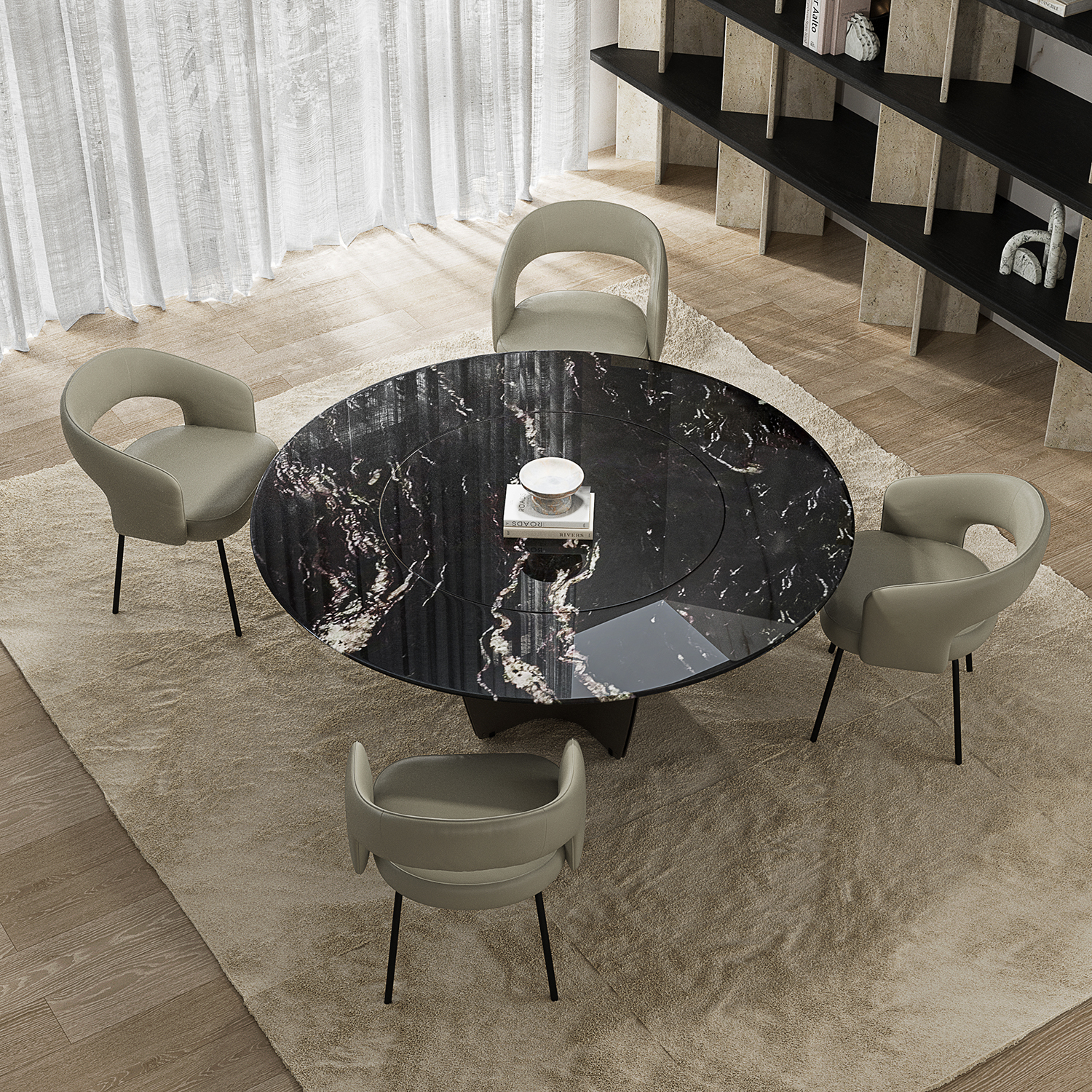 KT-6061 dining table