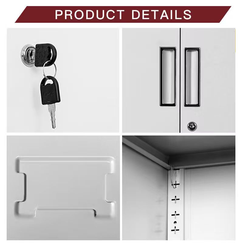 Archivadores Metal File Cabinet Metal Cabinet Storage 2 Door Storage Cabinet With Shelves Cupboard Metal Structure for Office