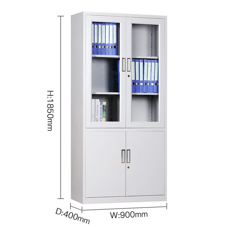 Archivadores Metal File Cabinet Metal Cabinet Storage 2 Door Storage Cabinet With Shelves Cupboard Metal Structure for Office