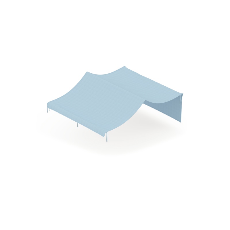 Boori Kids Textile Tent Canopy For Treehouse King Single Loft Bed