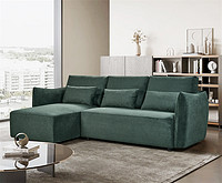Modular Sectional Sofa Convertible L Shaped Couch for Living Room and Office