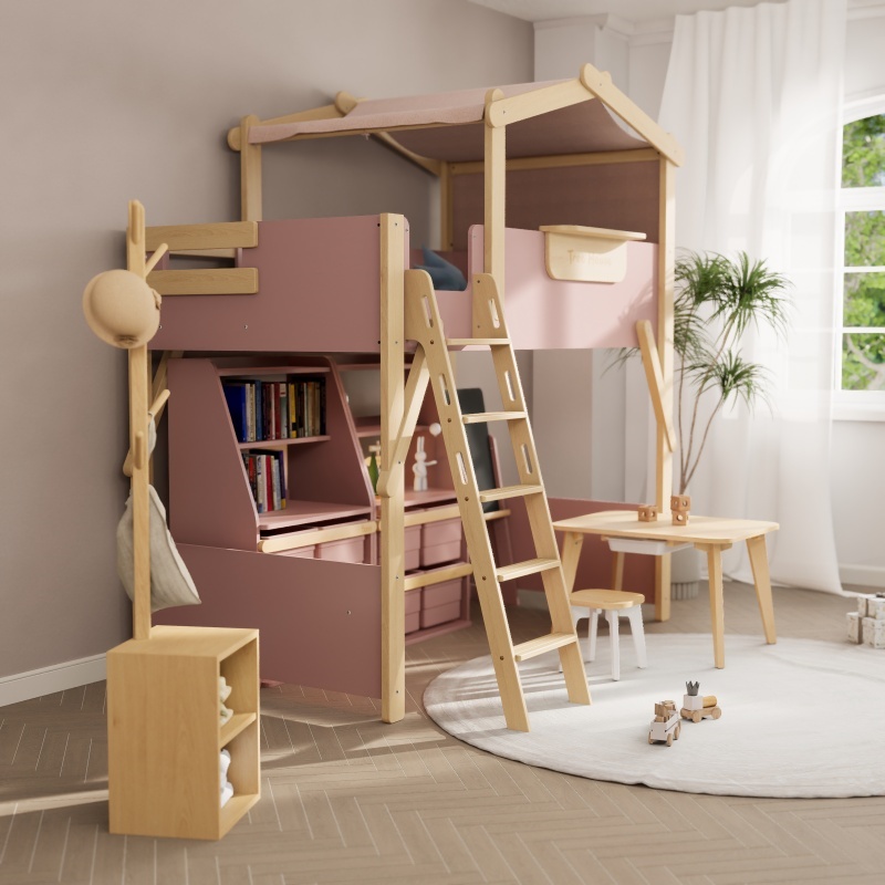 Boori Kids Treehouse King Single Loft Bed